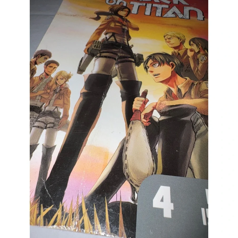 Attack on Titan Manga Volumes 4 5 & 6 English‎ Graphic Novels Anime Comic Books